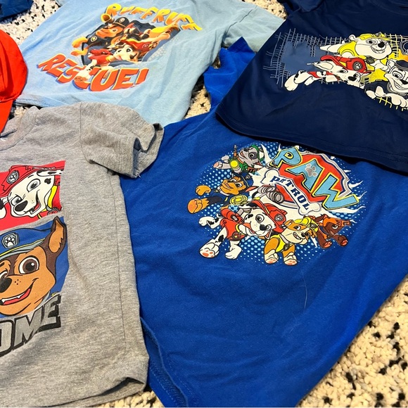 Toddler boy Paw Patrol shirt/hat bundle. Great condition, most never worn. - Picture 2 of 4